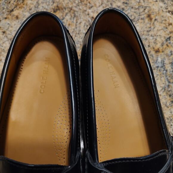 Cole Haan Black Leather Loafers Men's 11 ID 3E 03506 U J14 - Picture 11 of 12